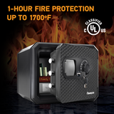 SentrySafe Fireproof and Waterproof Safe with Combination Lock - 0.81 Cubic Feet Capacity -13.7 x 16.4 x 18.8 Inches