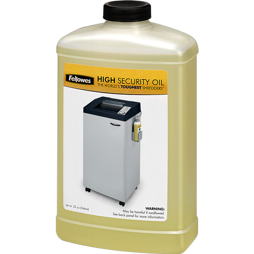 Fellowes Powershred High Security Shredder Oil – 32 Oz. Bottle – Clary Business