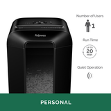 The image of Fellowes Powershred LX 85 Cross Cut Shredder