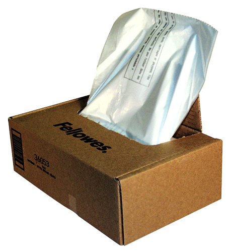 Fellowes Shredder Bags - 100 Bags Per Box – Clary Business Machines