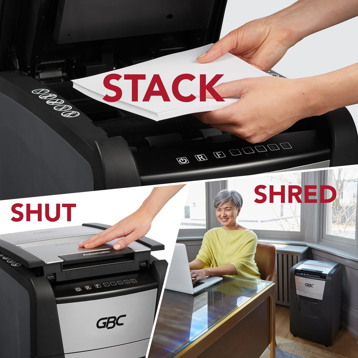 Image of GBC 150M Personal Autofeed+ Shredder