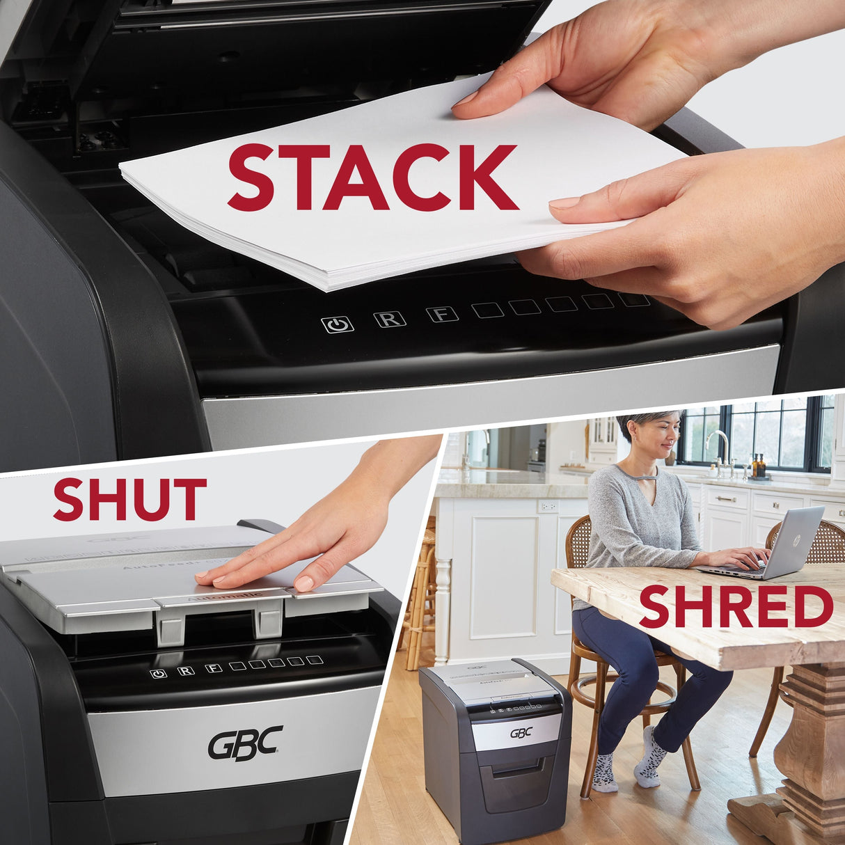 Image of GBC 60X Personal Autofeed+ Shredder