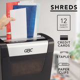 Image of GBC ShredMaster PX12-06 Cross Cut Shredder