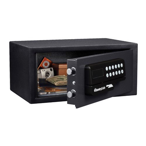 SentrySafe Fireproof and Waterproof Steel Card Swipe Safe, 0.41 Cubic Feet, 7.0 x 15.0 x 11.0 Inches, 20.14 lb