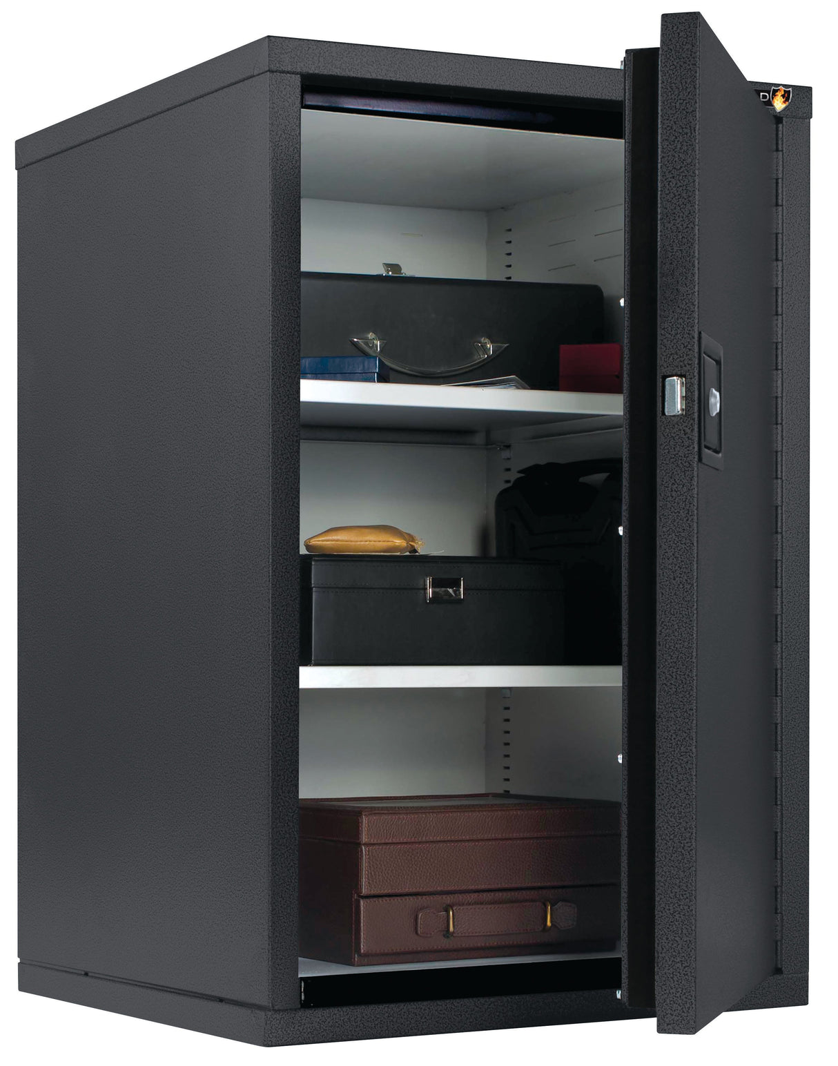 FireKing FireShield HSC-3422 Storage Cabinet with 2 Adjustable Shelves - 1-Hour Fire Rating