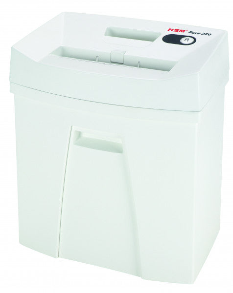 HSM Pure 220 Cross Cut Paper Shredder – Clary Business Machines HSM2323