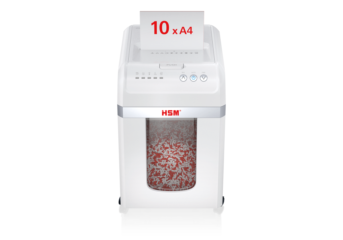 HSM Shredstar X300 Autofeed Cross Cut Shredder – Clary Business Machines