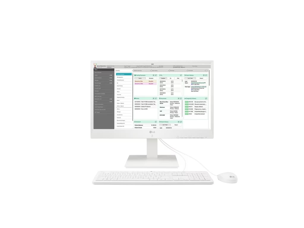 LG 24CN670NK6N - 24" All-in-One Thin Client Display Bundle