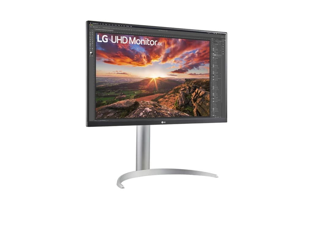 LG 27BP85UN-W 27-inch IPS 4K UHD Computer Monitor