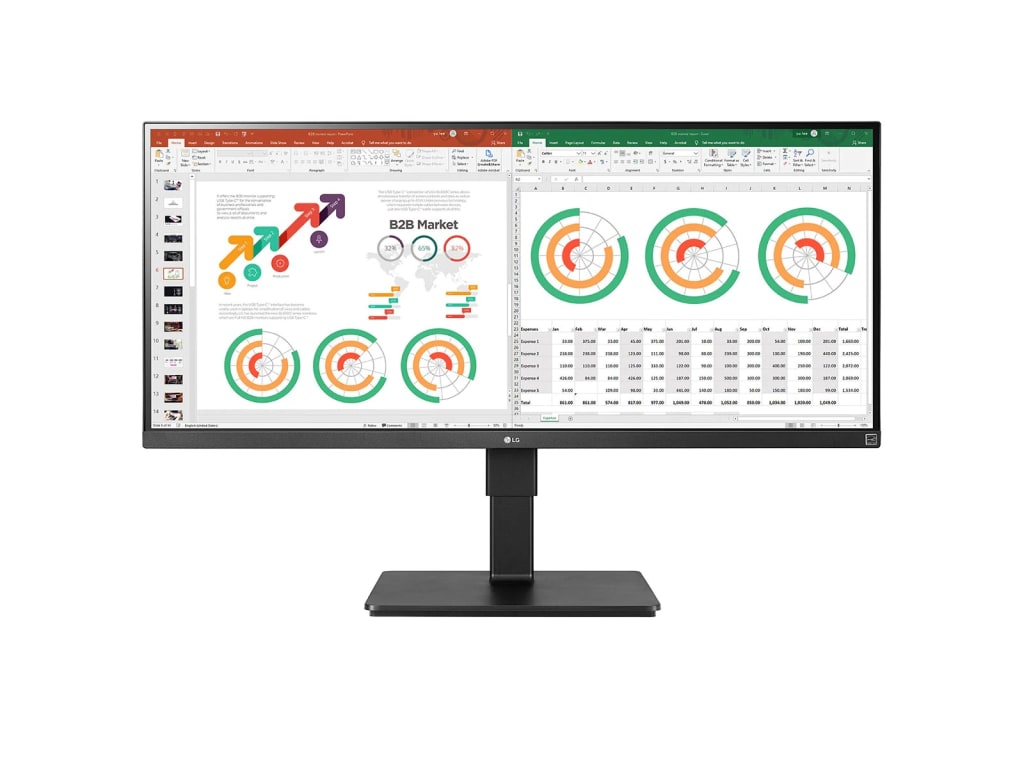 LG 34BN770-B 34-inch UltraWide IPS QHD Monitor