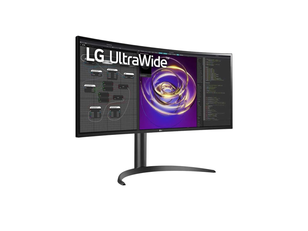 LG 34BP85CN-B 34" UltraWide QHD Curved Monitor