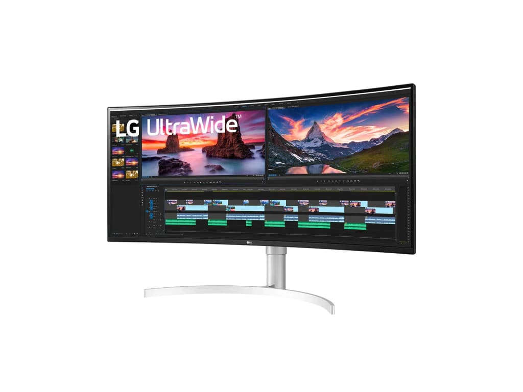 LG 38BN95C-W 38" QHD+ Nano IPS Curved UltraWide Monitor