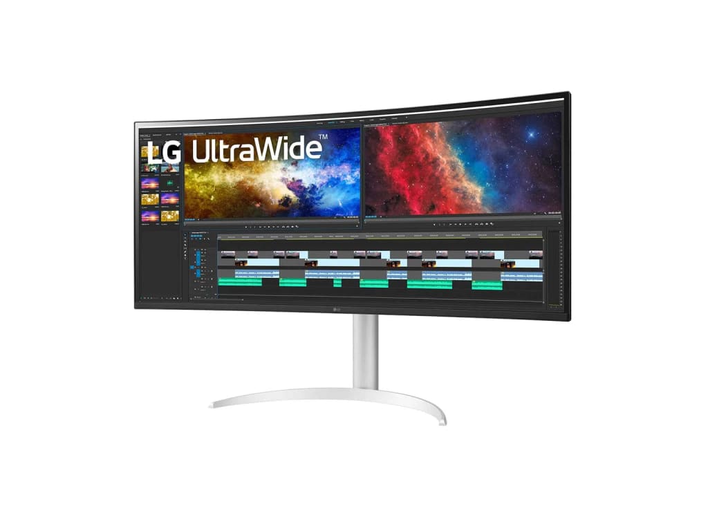 LG 38BP85C-W 37.5" UltraWide Curved Monitor