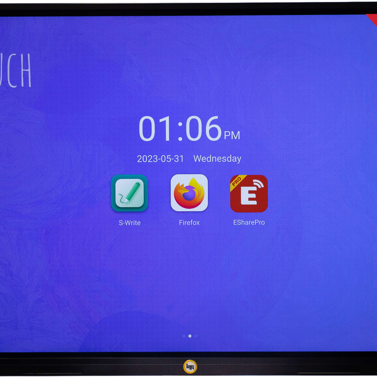 LiteTouch E Series 4K Interactive Flat Panel Display – Clary Business Machines