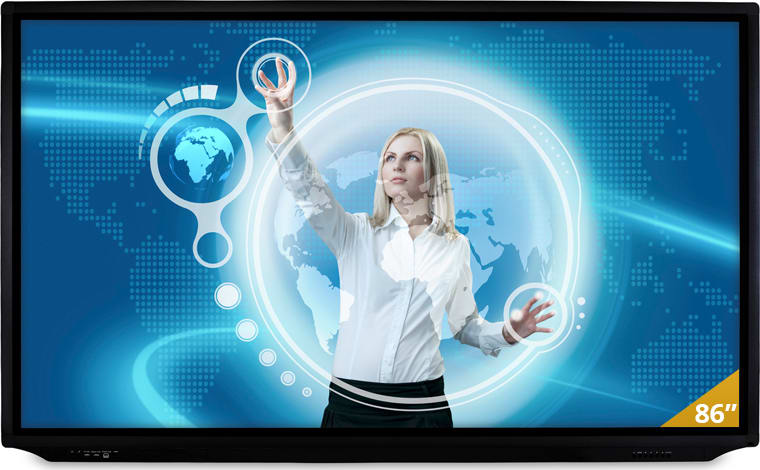 LiteTouch 86 - 86" 4K Interactive Flat Panel Display – Clary Business Machines
