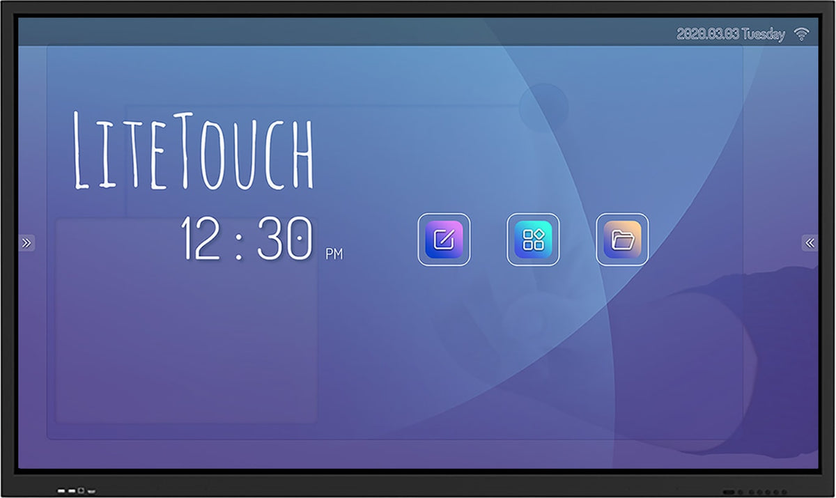 LiteTouch 55 55" Interactive Flat Panel Display – Clary Business Machines