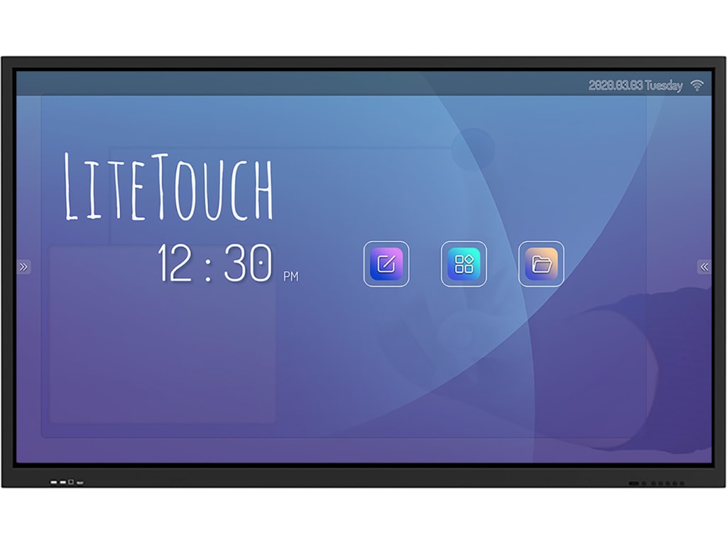 Litetouch 55 - 4k 55" Interactive Flat Panel Display – Clary Business Machines