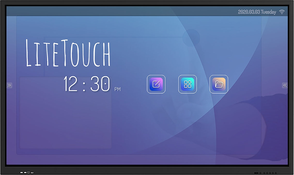 LiteTouch 98 98" 4K Interactive Flat Panel Display