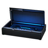 SentrySafe  Biometric Pistol Safe 0.12 Cubic Fee - 3.2 x 16.4 x 9.8 Inches, 2.2 x 14 x 6.5 Inches, 15.75 lbs