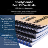 Formax ReadyCombE Electric Punch & Manual Comb Binding Machine
