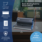 Formax ReadyWire Basic (2B & 3B) Punching & Binding Machine