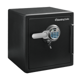 SentrySafe Biometric Fireproof and Waterproof Steel Home Safe -  1.23 Cubic Feet, 17.8 x 16.3 x 19.3 Inches, 85.49 lbs