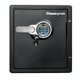 SentrySafe Biometric Fireproof and Waterproof Steel Home Safe with Fingerprint Lock , 1.23 Cubic Feet, 17.8 x 16.3 x 19.3 Inches, 85.73 lbs