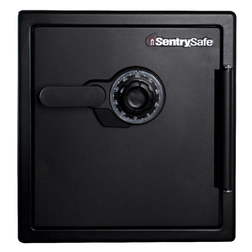 SentrySafe Fireproof and Waterproof Steel Home Safe - 1.23 Cubic Feet Capacity, 17.8 x 16.3 x 19.3 Inches, 85.25 lb