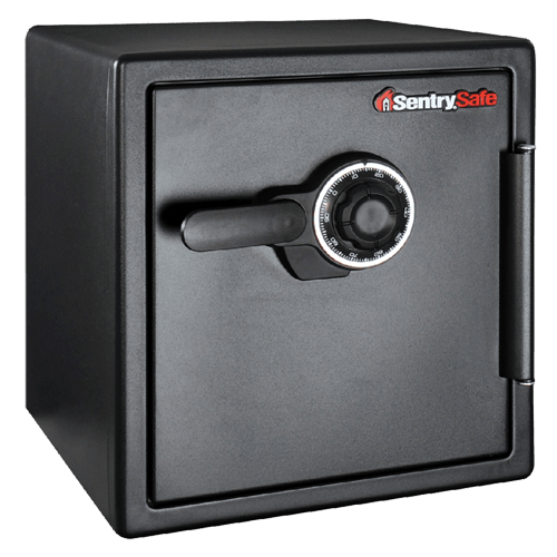 SentrySafe Fireproof and Waterproof Steel Home Safe with Combination Lock , 1.23 Cubic Feet, 17.8 x 16.3 x 19.3 Inches, 86.3 lbs