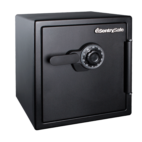 SentrySafe Fireproof and Waterproof Steel Home Safe with Combination Lock - 1.23 Cubic Feet, 17.8 x 16.3 x 19.3 Inches, 86.3 lbs