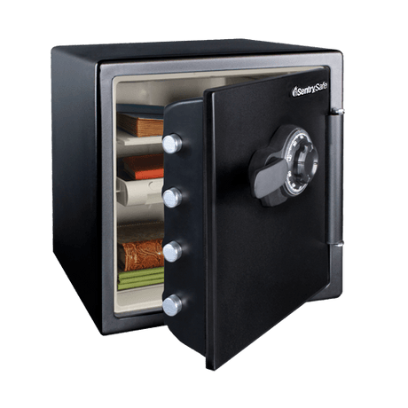 SentrySafe Fireproof and Waterproof Steel Home Safe with Combination Lock - 1.23 Cubic Feet, 17.8 x 16.3 x 19.3 Inches, 86.3 lbs