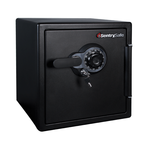 SentrySafe Fireproof and Waterproof Combination Safe - 1.19 Cubic Feet, 17.8 x 16.3 x 19.3 Inches, 85.73 lbs