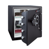 SentrySafe Fireproof and Waterproof Combination Safe - 1.19 Cubic Feet, 17.8 x 16.3 x 19.3 Inches, 85.73 lbs