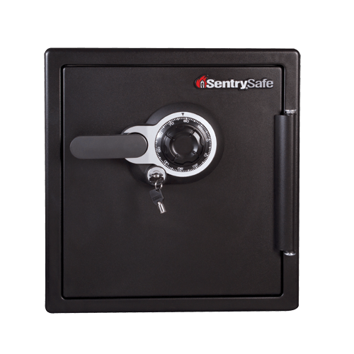 SentrySafe Fireproof and Waterproof Combination Safe - 1.19 Cubic Feet, 17.8 x 16.3 x 19.3 Inches, 85.73 lbs