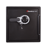 SentrySafe Fireproof and Waterproof Combination Safe - 1.19 Cubic Feet, 17.8 x 16.3 x 19.3 Inches, 85.73 lbs