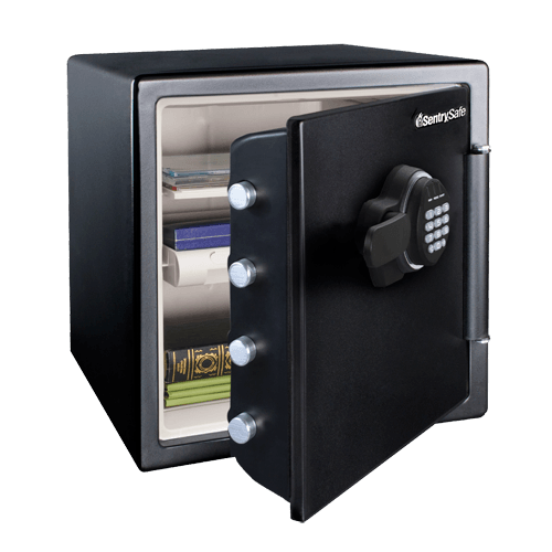 SentrySafe Fireproof and Waterproof Digital Home Safe - 1.23 Cubic Feet Capacity, 17.8 x 16.3 x 19.3 Inches, 86.3 lbs