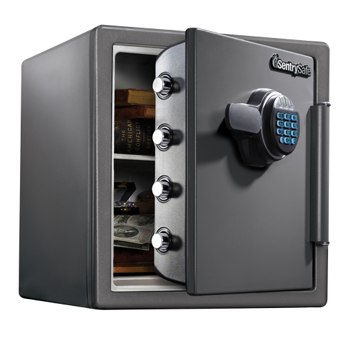 SentrySafe Fireproof and Waterproof Digital Home Safe -1.23 Cubic Feet, 17.8 x 16.3 x 19.3 Inches, 85.49 lbs