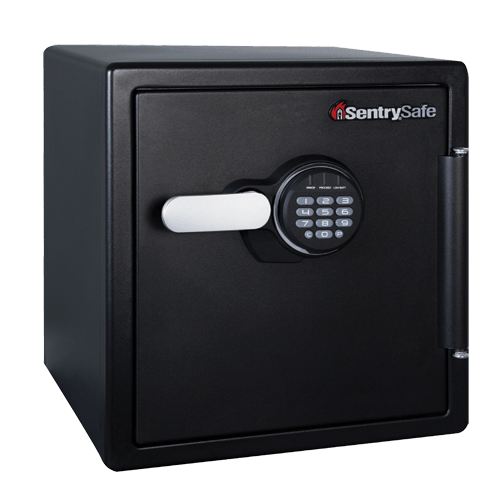 SentrySafe Digital Fireproof and Waterproof Steel Home Safe with 1.23 Cubic Feet Capacity - 17.8 x 16.3 x 19.3 Inches, 85.73 lbs