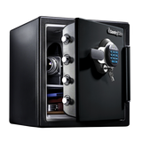 SentrySafe Fireproof and Waterproof Digital Home Safe with 1.23 Cubic Feet Capacity - 17.8 x 16.3 x 19.3 Inches