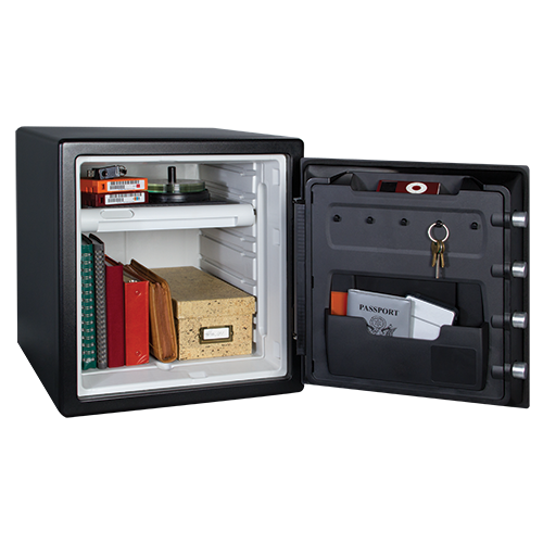 SentrySafe Fireproof and Waterproof Steel Home Safe - 1.23 Cubic Feet, 17.8 x 16.3 x 19.3 Inches