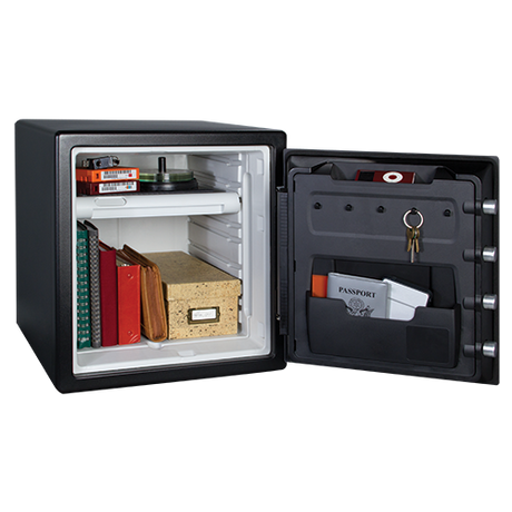 SentrySafe Fireproof and Waterproof Steel Home Safe - 1.23 Cubic Feet, 17.8 x 16.3 x 19.3 Inches