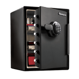 SentrySafe Fireproof and Waterproof Digital Steel Safe with 2.00 Cubic Feet Capacity - 23.8 x 18.6 x 19.3 Inches, 124.8 lb