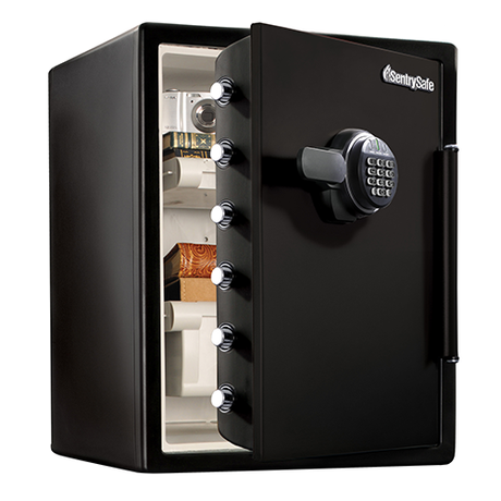 SentrySafe Fireproof and Waterproof Digital Safe with 2.00 Cubic Feet Capacity - 23.8 x 18.6 x 19.3 Inches, 124.8 lbs