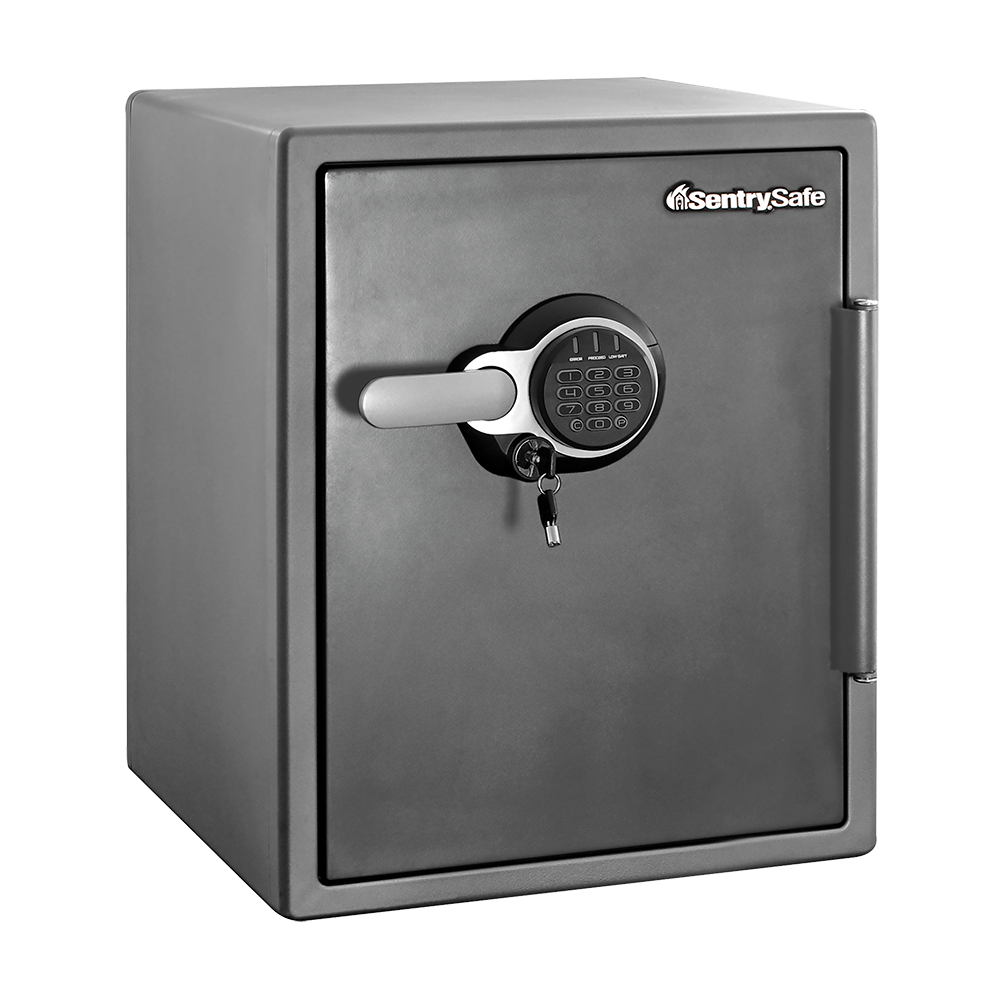 SentrySafe Fireproof and Waterproof Steel Home Safe -  2.00 Cubic Feet Capacity, 23.8 x 18.6 x 19.3 Inches, 124.8 lb