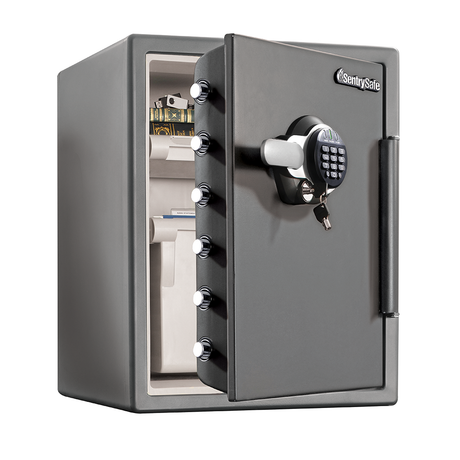 SentrySafe Fireproof and Waterproof Steel Home Safe -  2.00 Cubic Feet Capacity, 23.8 x 18.6 x 19.3 Inches, 124.8 lb