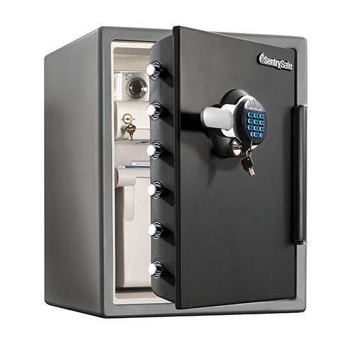 SentrySafe Fireproof and Waterproof Digital Safe with 2.00 Cubic Feet Capacity - 124.8 lb