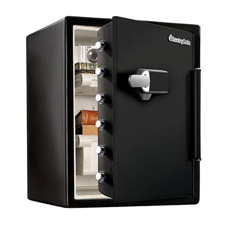 SentrySafe Fireproof and Waterproof Digital Safe, 2.00 Cubic Feet, 23.8 x 18.6 x 19.3 Inches, 124.8 lbs