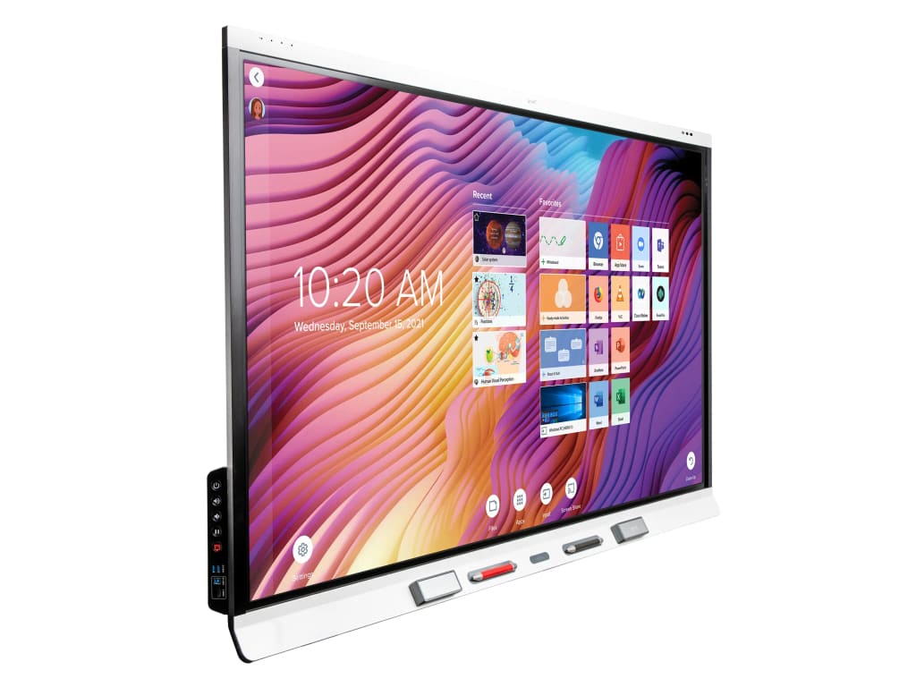 SMARTBOARD SBID-6275S-V3-P 75" Interactive Flat Panel Display – Clary Business M