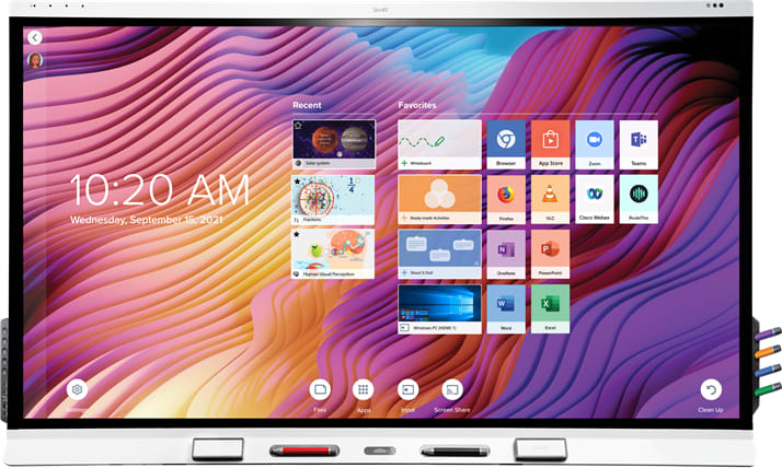 SMARTBOARD SBID-6275S-V3 75" Interactive Flat Panel Display – Clary Business Mac