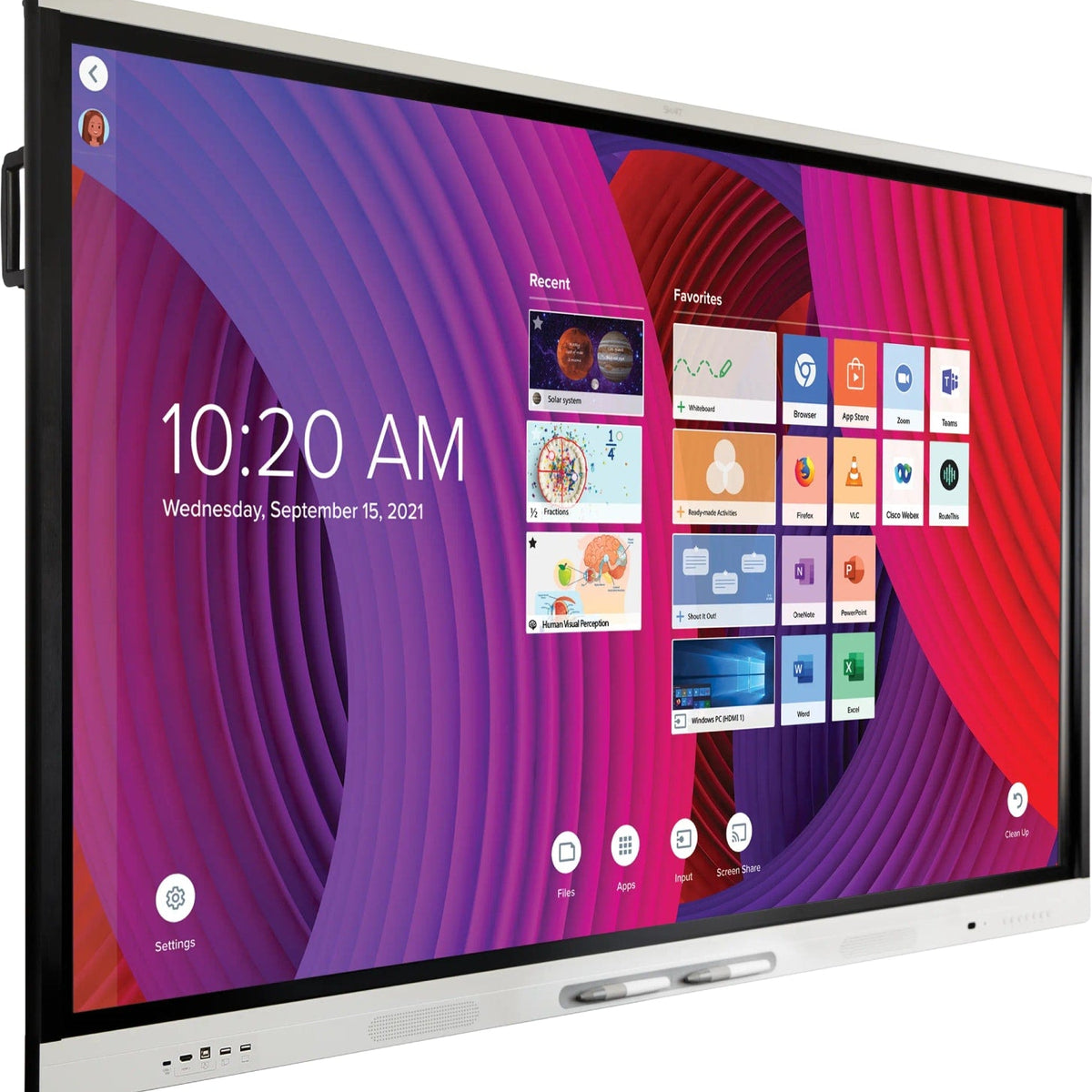 Smartboard SBID-MX286-V3-PW 86" Interactive Flat Panel Display – Clary Business